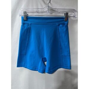 OFFLINE by Aerie Goals Shortie High Rise 4 Inch Inseam Blue Athletic Shorts Sm